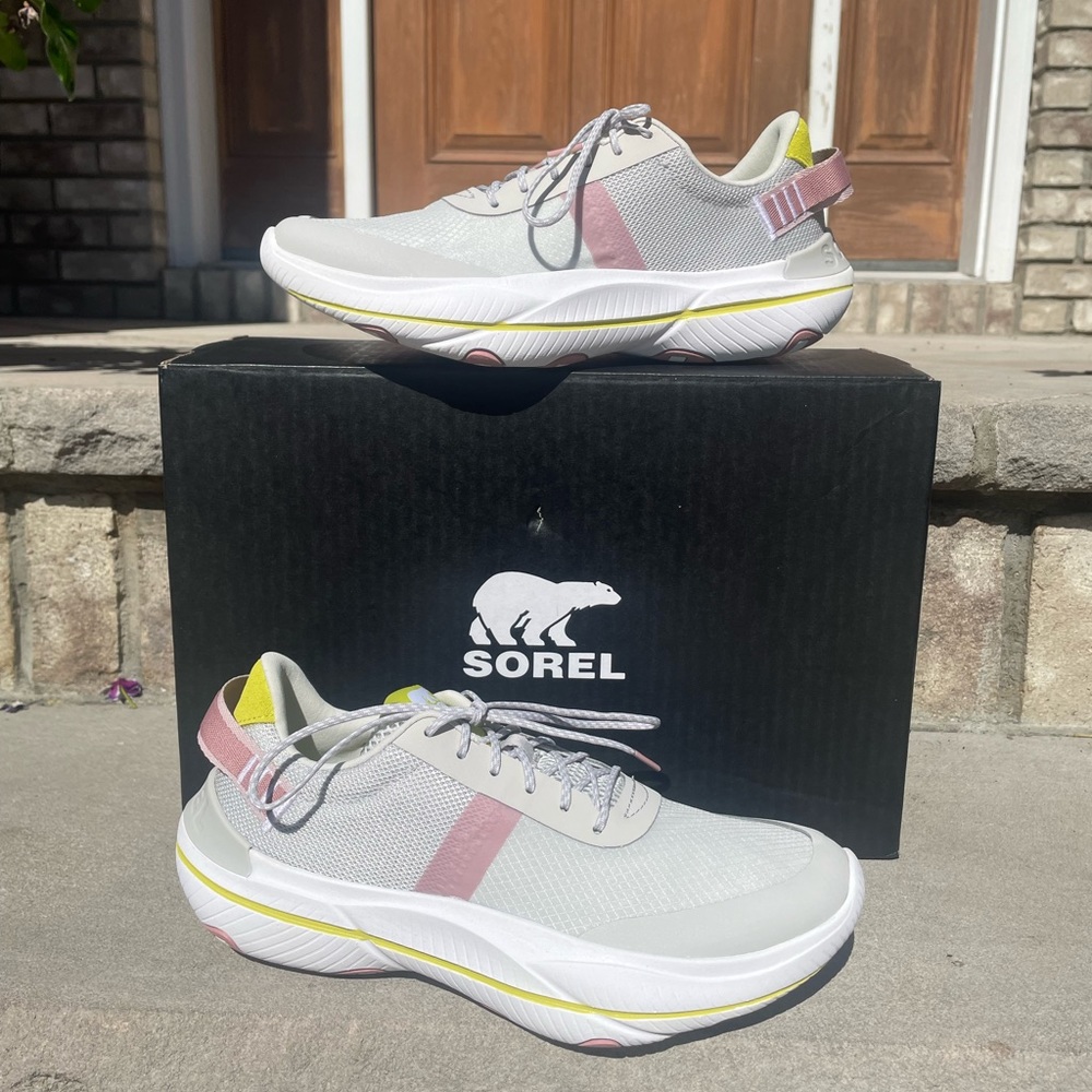 SOREL EXPLORER BLITZ LEISURE LACE 8.5 Women's Sneakers Outdoor Trail Walking New